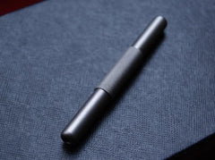 Frosted Titanium Alloy Snuff Pipe Snuff Tube Snuff Straw Snuff Snorkel EDC Tool 07FC0E-D4 - KOEEK