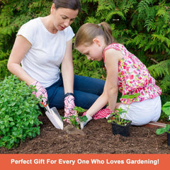 new Garden Shovel Hand Trowel, Heavy Duty with Orange 07FC0E-D4 - KOEEK