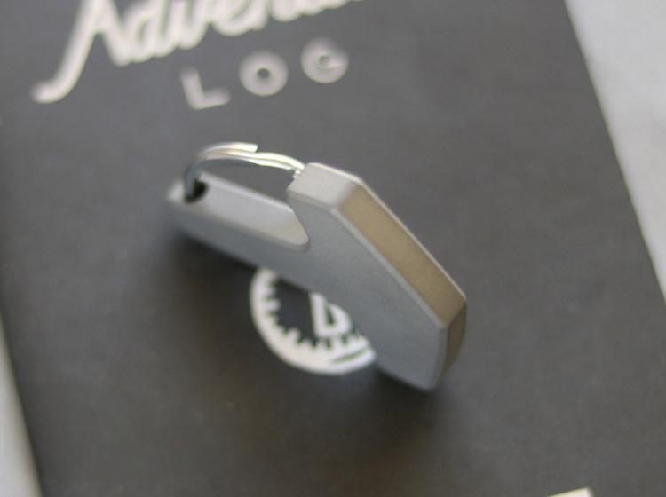 Titanium Keychain Necklace Pendant Knife Lanyard Bead EDC Charm Zipper Pull 07FC0E-D4 - KOEEK