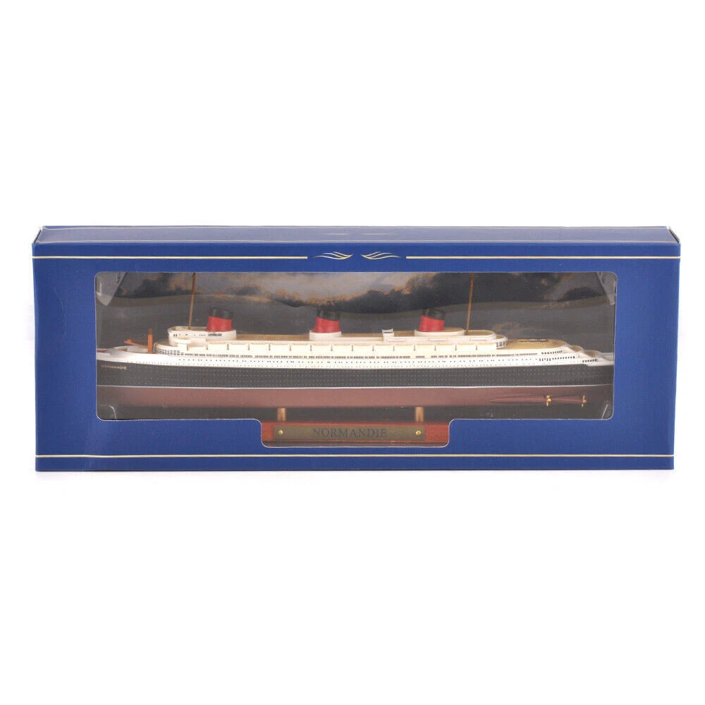 1:1250 Atlas Normandie Cruise Ship Model classic Boat Gift Toys For Collection ATLAS - KOEEK