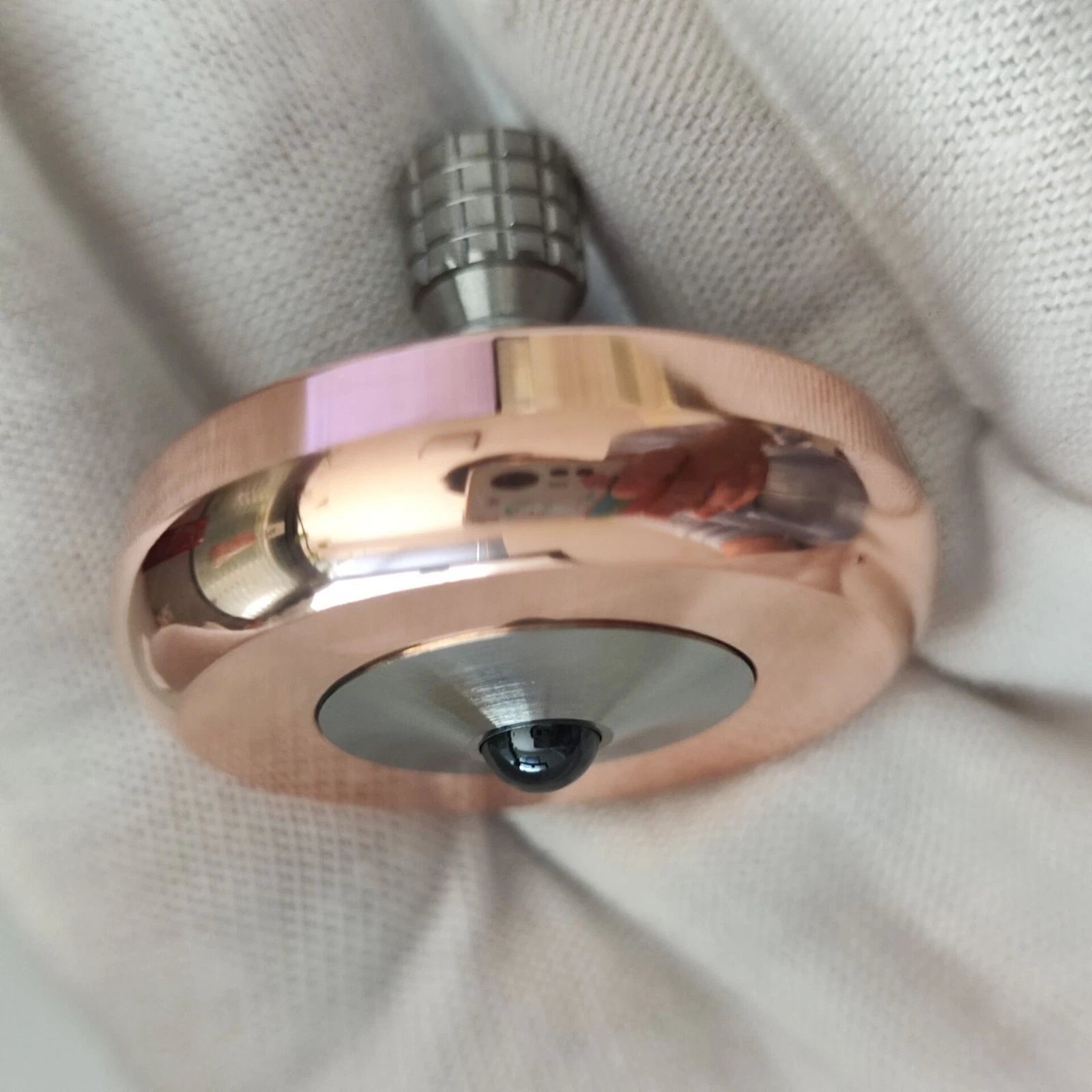 Titanium Copper Hand Twisting Spinning Tops Fingertip Top Hand Spinner Toys 07FC0E-D4 - KOEEK