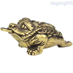 5.5cm Chinese Retro Brass Ornament Fortune Household Decoration Handicraft 07FC0E-D4 - KOEEK
