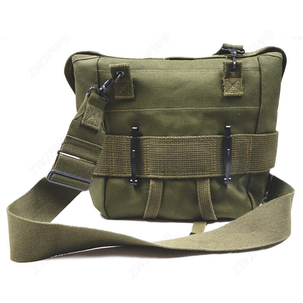 US Army M1961 Canvas Messenger Bag Military Green Outdoor Tactical Shoulder Bag 07FC0E-D4 - KOEEK