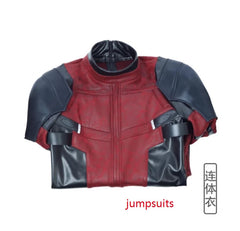 Cosplay Deadpool 2 Costume For Men Red ONLY Jumpsuit + Gloves Custom Made 07FC0E-D4 - KOEEK
