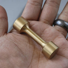 Brass Worry Bead Begleri Finger Skill Fidget Toy Stress Knucklebone Fidget Toy 07FC0E-D4 - KOEEK