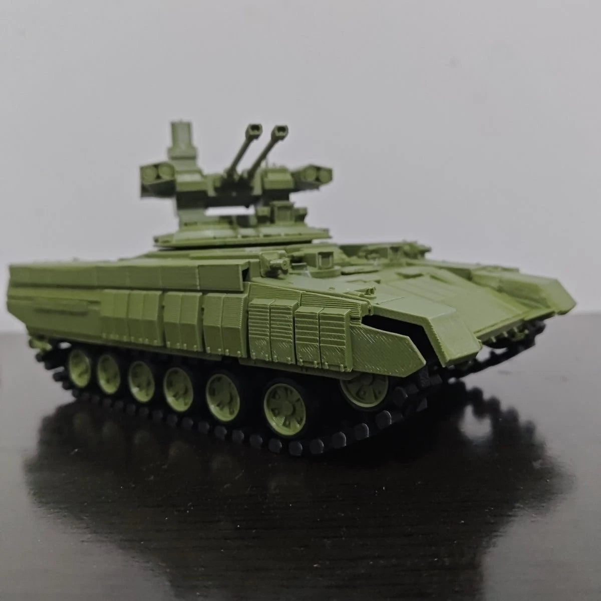 1/35 Russian BMPT Terminator Tank Support Vehicle Push-Pull Play Model Military 07FC0E-D4 - KOEEK
