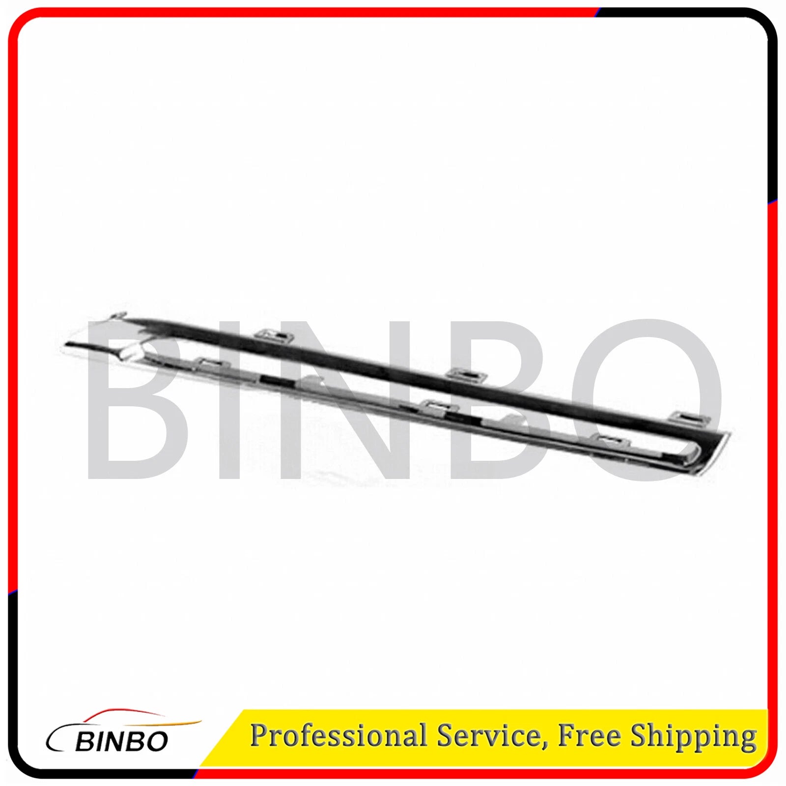 For Mercedes-Benz GLC350e 2018 2019 Grille Molding Driver & Passenger Side Pair 07FC0E-D4 - KOEEK