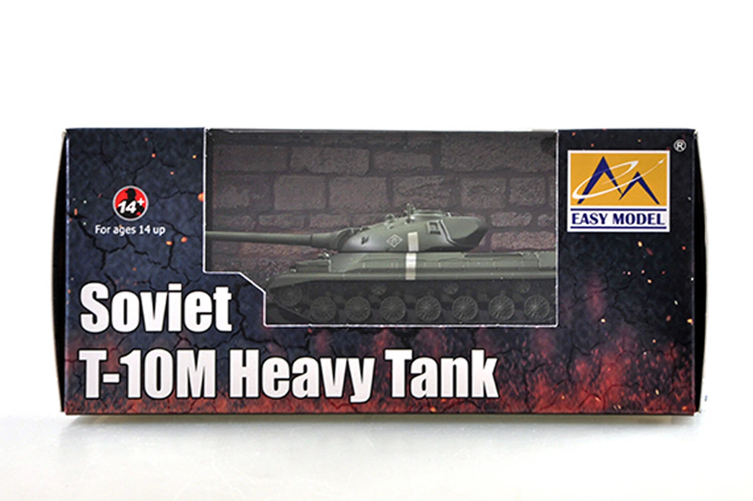 Easy Model 1/72 Soviet T-10M Heavy Tank Plastic Finished Model #35175 EASY_MODEL - KOEEK