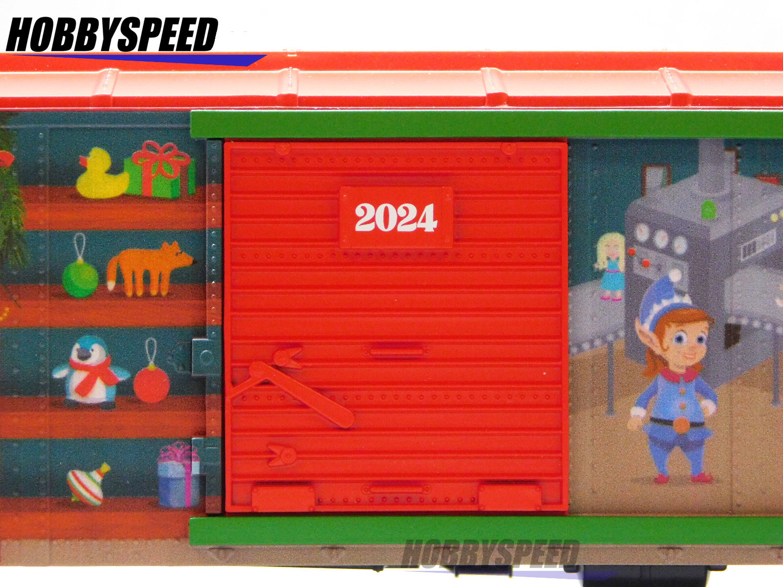 MTH RAILKING NORTH POLE CHRISTMAS POWER METER BOXCAR O GAUGE car 30-71185 MTH - KOEEK