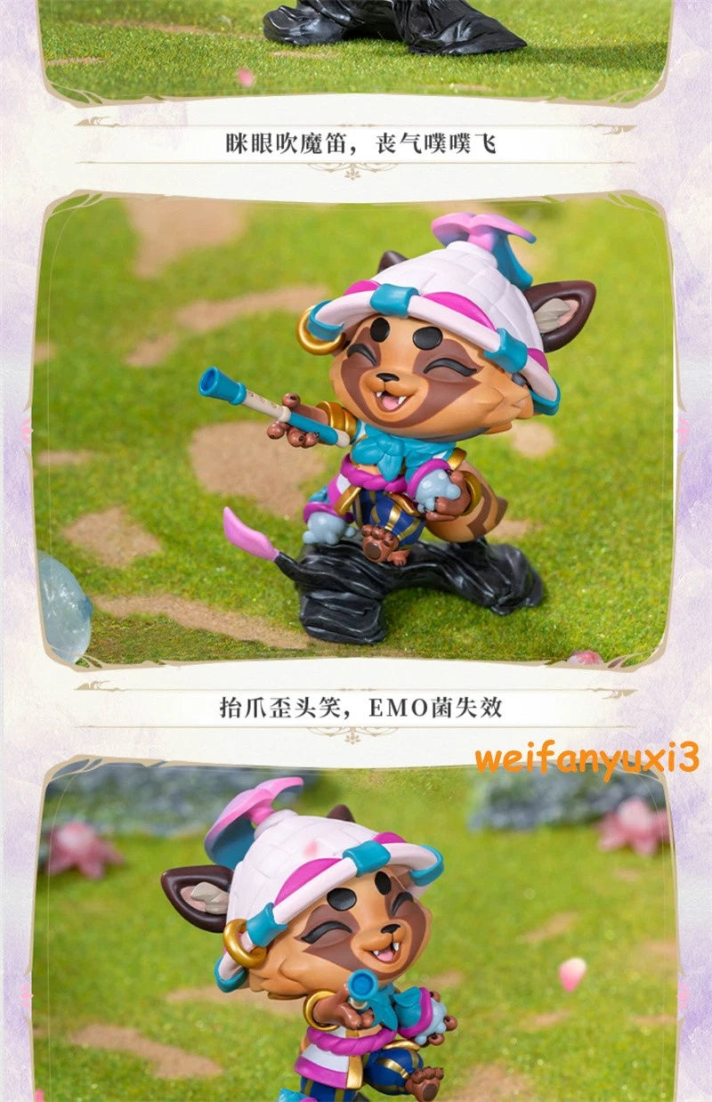 Official League of Legends Spirit Blossom Teemo PVC Figure Q Model Figurines Toy 07FC0E-D4 - KOEEK