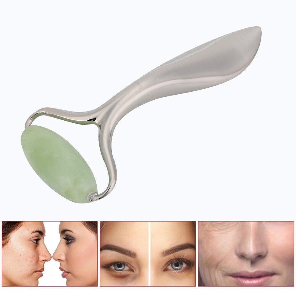 new Jadestone Roller Face Massager AntiWrinkle Massage Instrument(Hsiuyen Jade ) HGF koeek - KOEEK