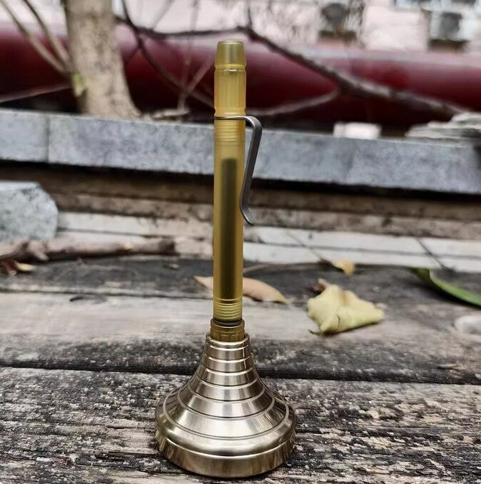 Titanium Alloy Brass Pen Holder Pen Insertion Paper Fellhoelter Tibolt EDC Gifts 07FC0E-D4 - KOEEK