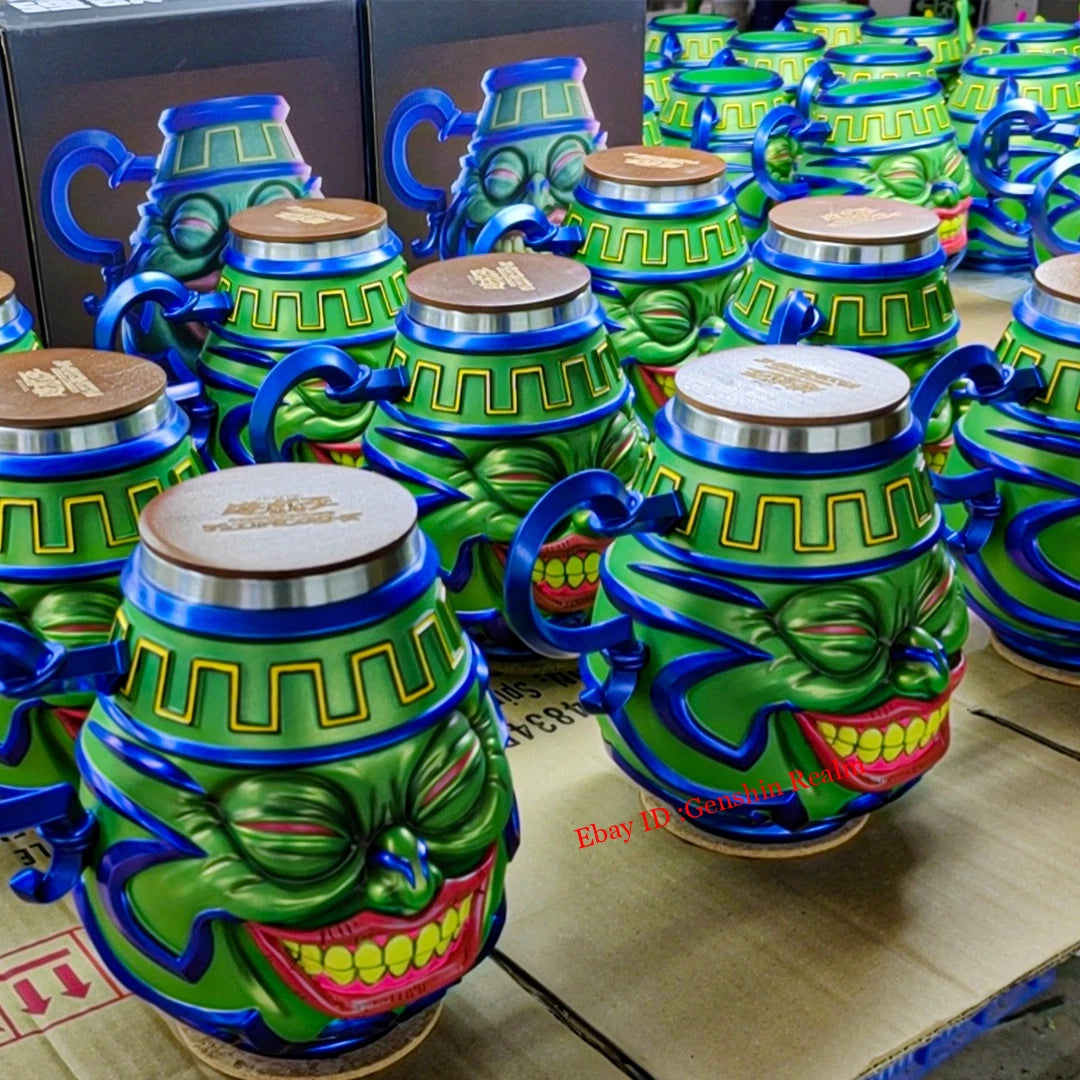 Anime Yu-Gi-Oh! Pot of Greed Resin Model Collectible Water Cup 400ml（Psd Studio） 07FC0E-D4 - KOEEK