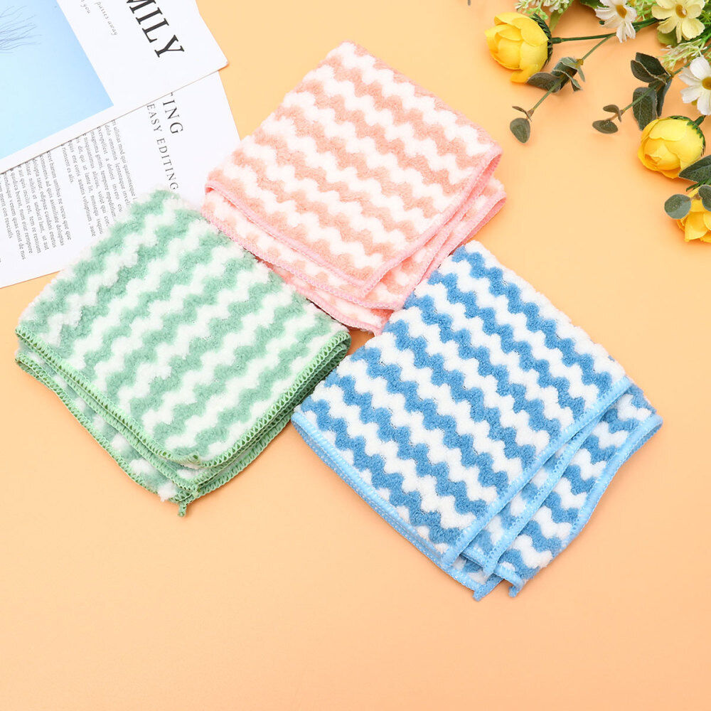 new  6 Pcs Kitchen Scrubber Absorbent Dish Towels Cleaning Cloth koeek - KOEEK