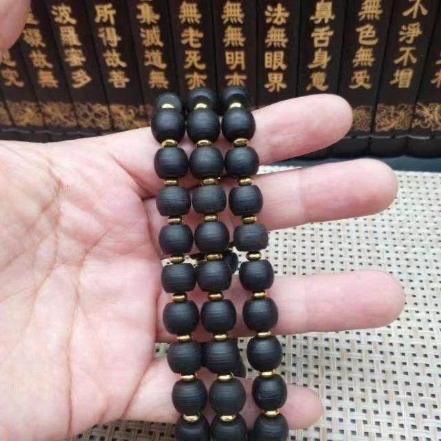 Vietnamese Agarwood Bead Bracelet 10mm Old Material Water Sink Agarwood 07FC0E-D4 - KOEEK
