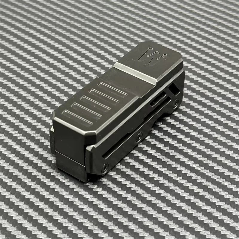 Black M EDC Fidget Slider Zinc Alloy Fidget Toys ADHD Toys Office Desktop Toys 07FC0E-D4 - KOEEK
