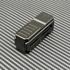 Black M EDC Fidget Slider Zinc Alloy Fidget Toys ADHD Toys Office Desktop Toys 07FC0E-D4 - KOEEK