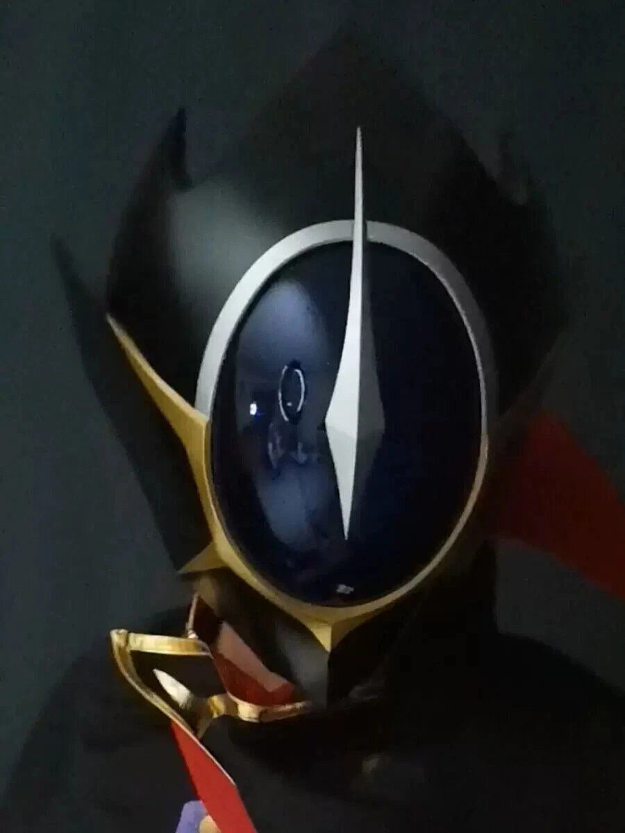 Code Geass Lelouch Zero Helmet Mask FRP Unisex Cosplay Props Halloween Masks 07FC0E-D4 - KOEEK