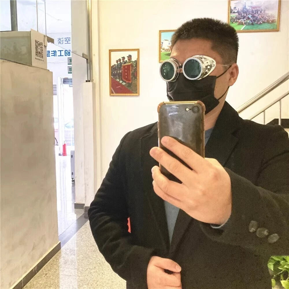 Jujutsu Kaisen Nanami Kento Transparent Visual Glasses Green Lens Sunglasse Prop 07FC0E-D4 - KOEEK