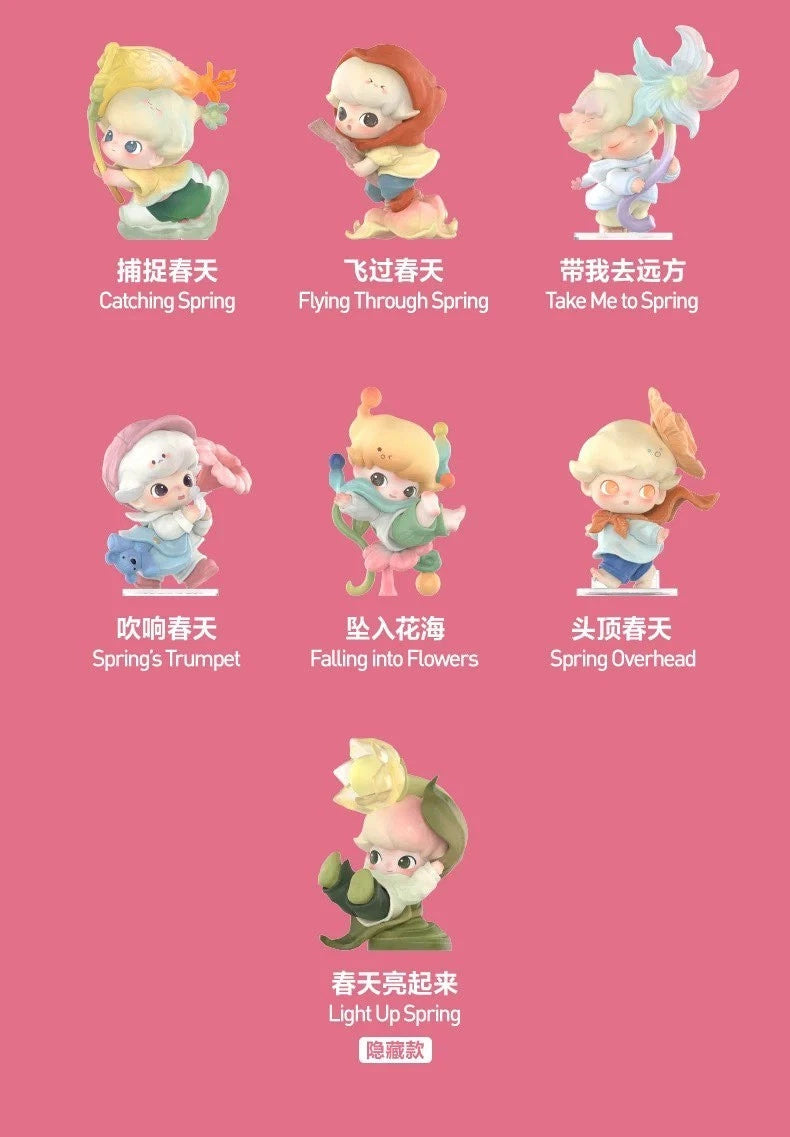 Authentic DIMOO MOMENT IN BLOOM Series Blind Box Confirmed Figures Toy Gift 07FC0E-D4 - KOEEK