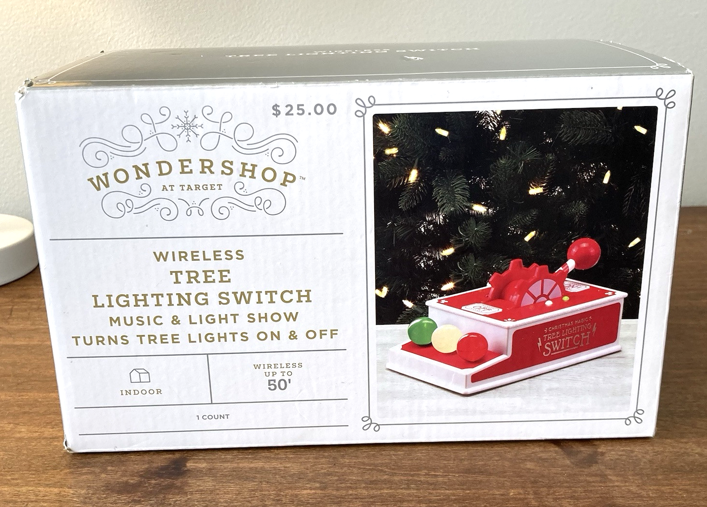 Wondershop Christmas Magic Wireless Tree Lighting Switch Music & Light Show/ WONDERSHOP - KOEEK