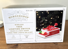Wondershop Christmas Magic Wireless Tree Lighting Switch Music & Light Show/ WONDERSHOP - KOEEK