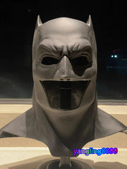 DC Batman Full Mask Soft Helmet Halloween Party Cosplay Prop Collection Handmade 07FC0E-D4 - KOEEK