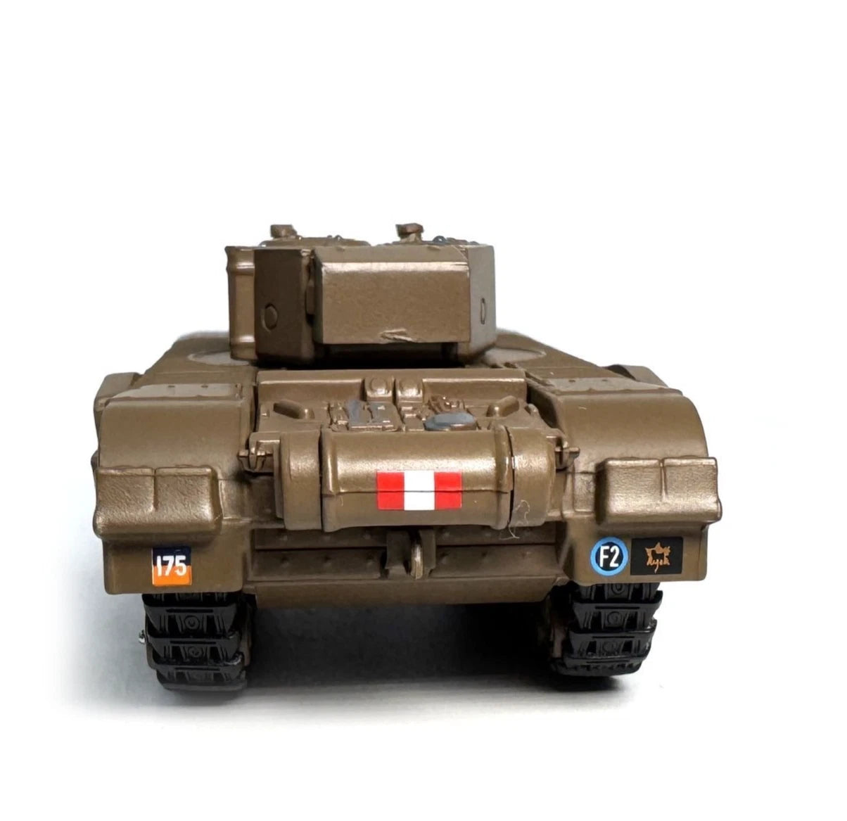 1/76 Churchill Tank MkIII 1st Canadian Army 1942 WWII Military Alloy Collectible 07FC0E-D4 - KOEEK