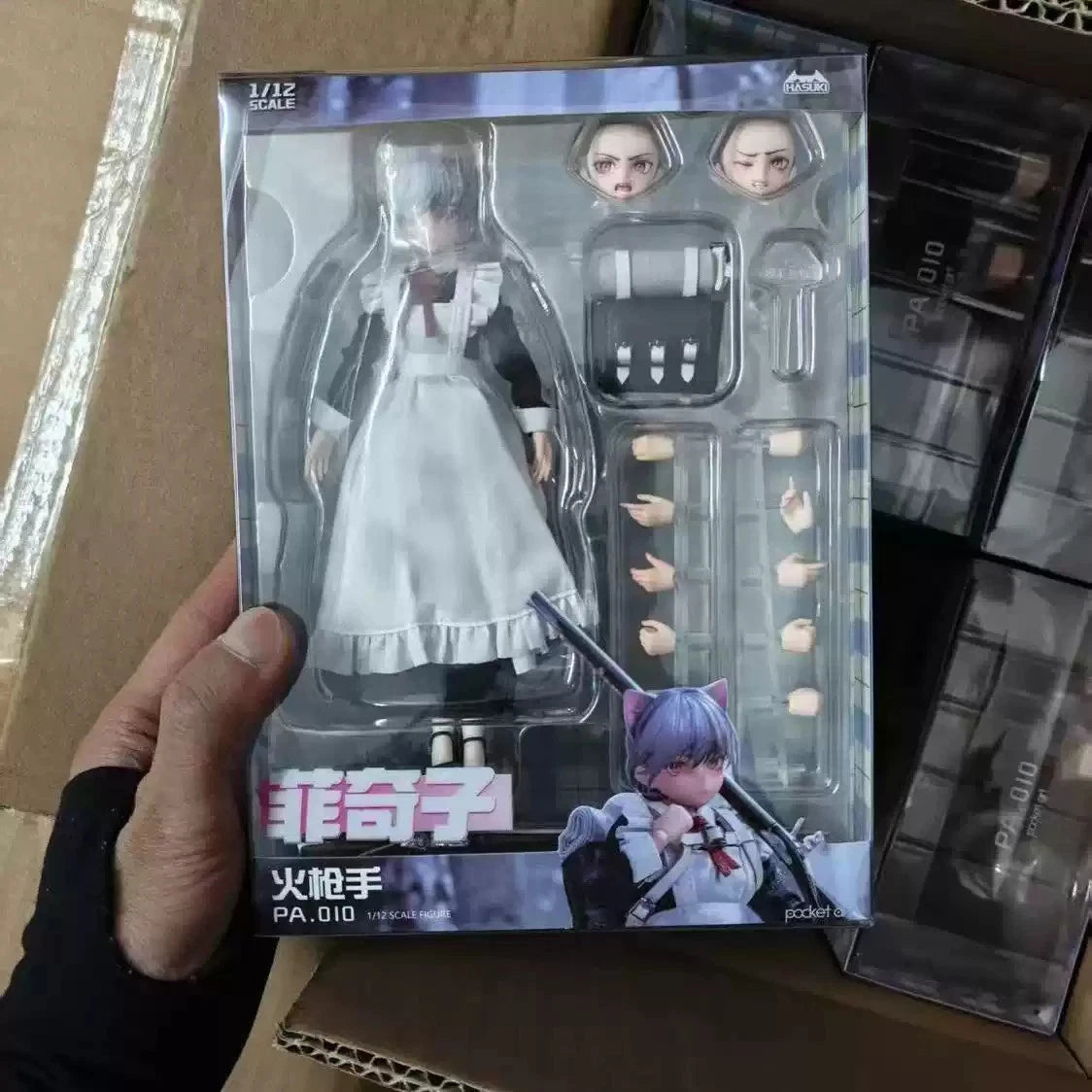 HASUKI PA010 Nun Maid Gunner 1/12 FKEY Complete Action Model Figure IN Stock HASUKI - KOEEK