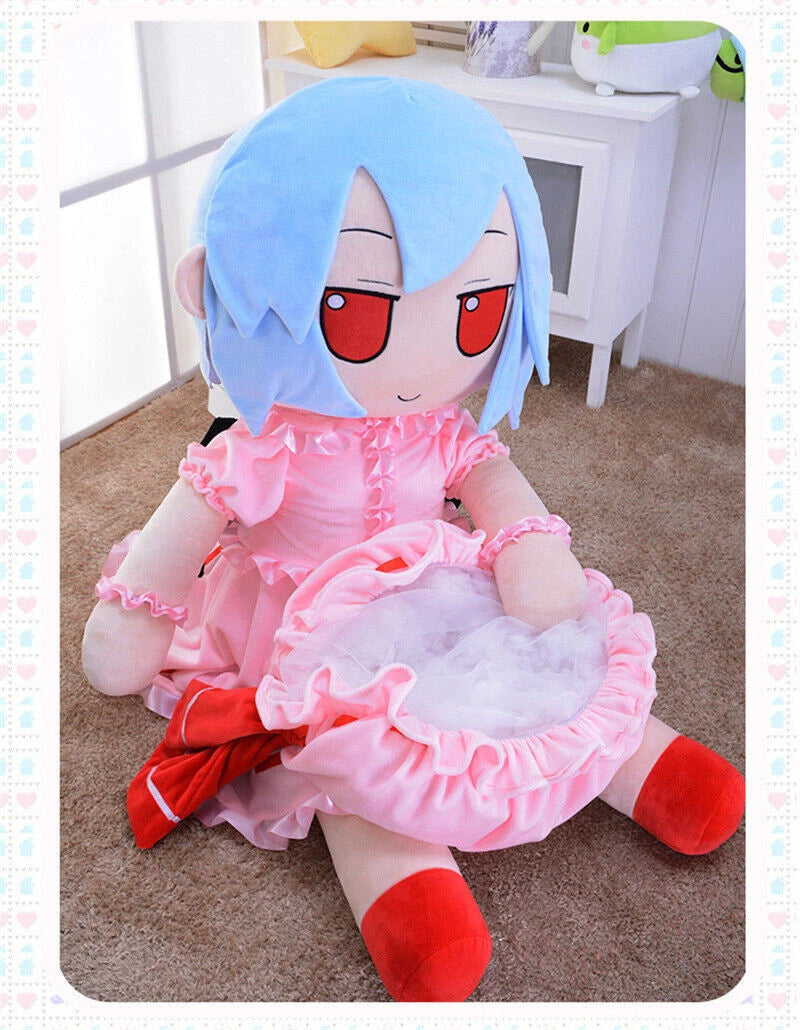 47" Touhou Project Fumo Remilia Plush Doll Scarlet SoftToy Pillow W/Clothes Gift 07FC0E-D4 - KOEEK