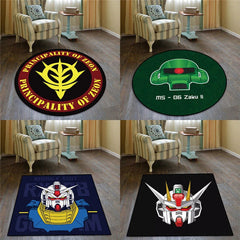 Anime GUNDAM Non-slip Carpet Floor Mat Door Mat Chair Cushion Gift Area Rugs 07FC0E-D4 - KOEEK
