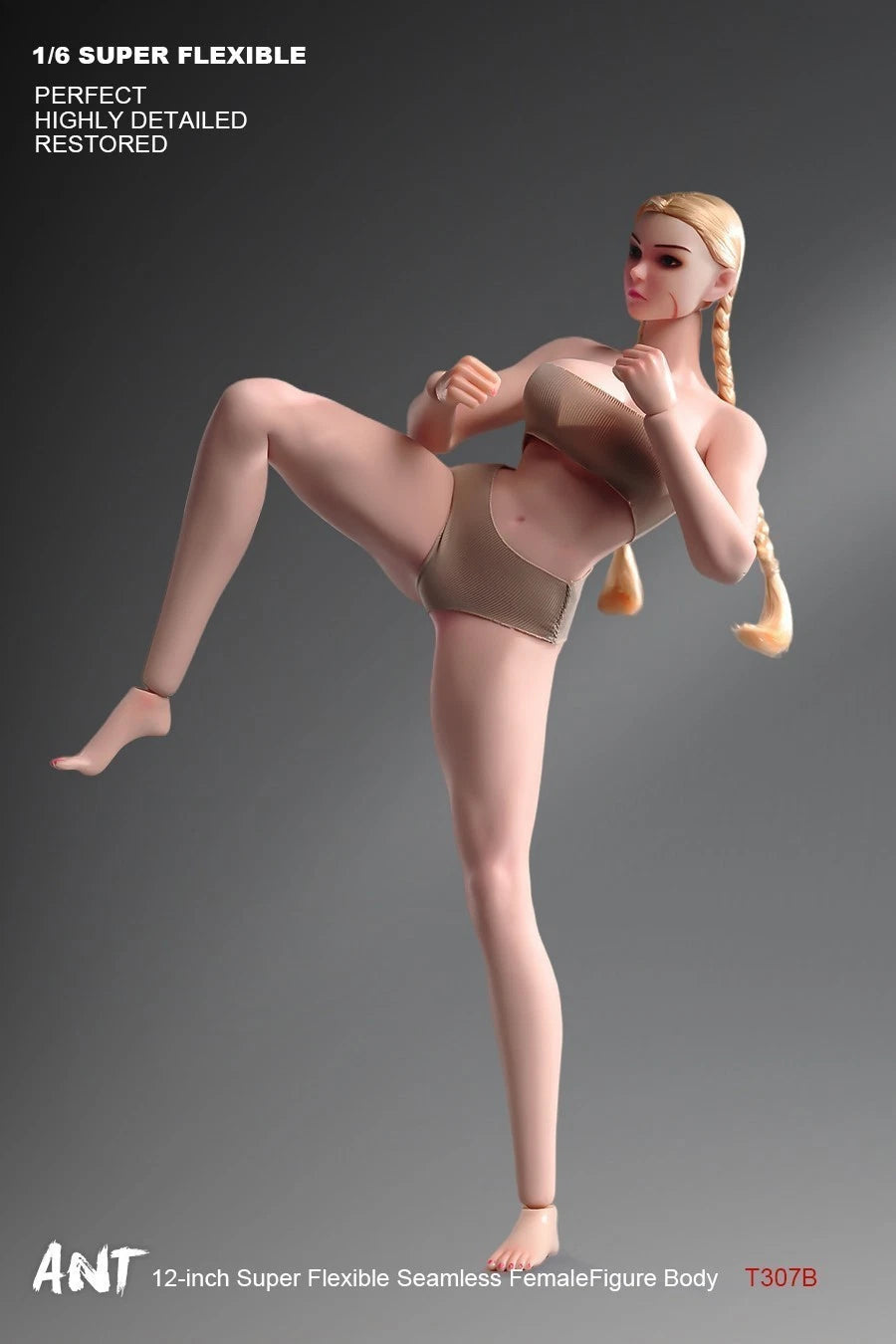 ANT T307 1/6 Female Normal Sexy Large Bust Muscle Plump Body For 12''Figure 07FC0E-D4 - KOEEK
