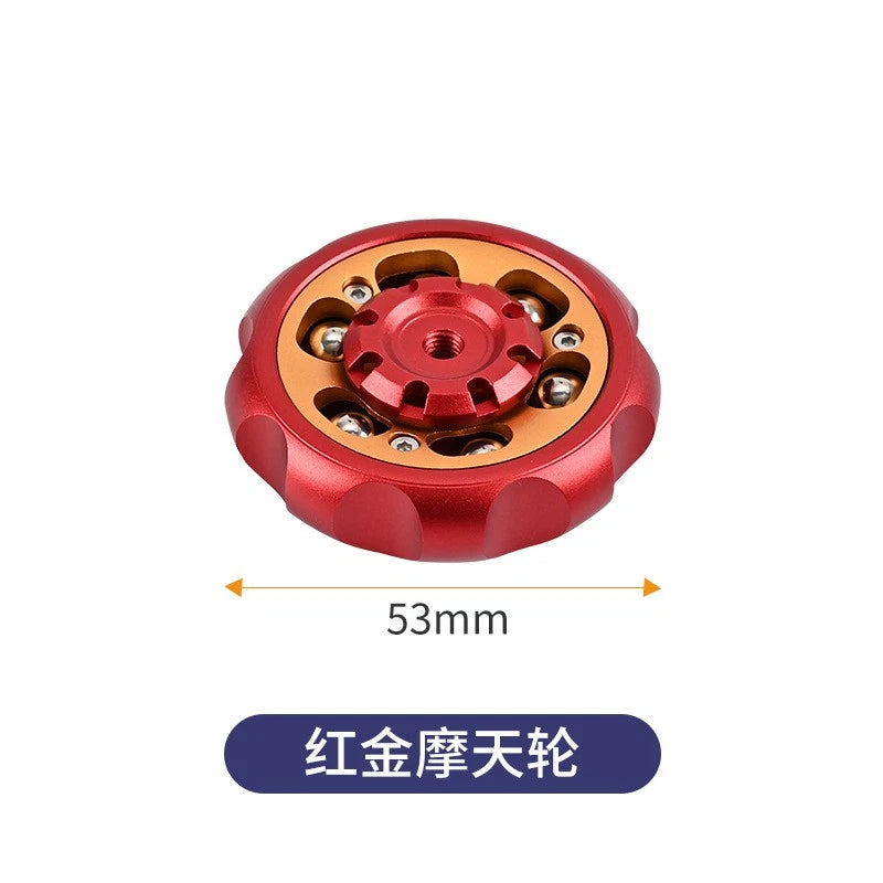 Metal Fidget Spinner Aluminium Alloy Spinning Top Tip Stress Relief EDC Toy 07FC0E-D4 - KOEEK