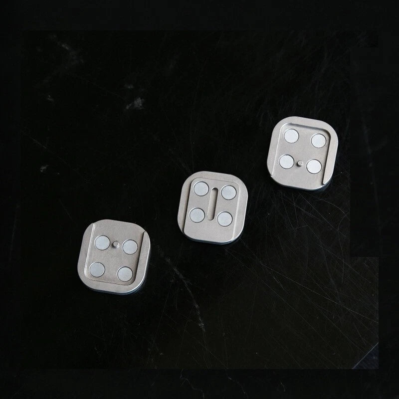 Mini Three-layer Cube Fidget Slider Stainless Steel EDC Fidget Toy Stress Relief 07FC0E-D4 - KOEEK
