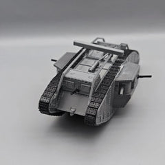 1/48 Battlefield 1 Mark I Tank FDM 3D Printed MovableBarrelMilitaryModelOrnament 07FC0E-D4 - KOEEK