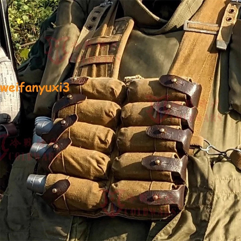 Russian Soviet Military VOG-25 Grenade Carrying Pouch Tactical Satchel 07FC0E-D4 - KOEEK
