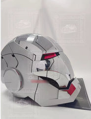 Color AUTOKING 1/1 Iron Man MK5 Helmet - Wearable Voice Control Cosplay Mask AUTOKING - KOEEK