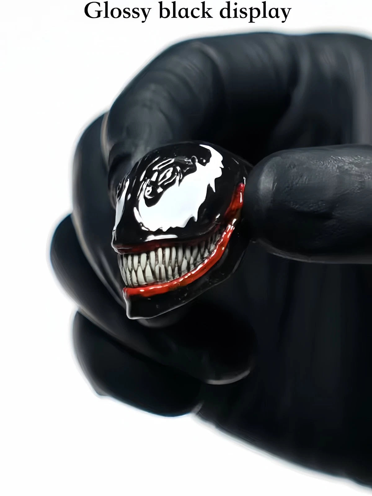 Hot- PC TOYS No.03 The Amazing Venom Symbiote Glossy Black 1/12 Action Figure PC_TOYS - KOEEK