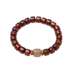Tibetan Beads Bracelet Men Buddhist Tibetan Prayer Beads Handmade Jewelry 07FC0E-D4 - KOEEK