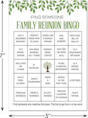 new InvitationHouse Find Someone Family Reunion Bingo Games - Set of 24 07FC0E-D4 - KOEEK