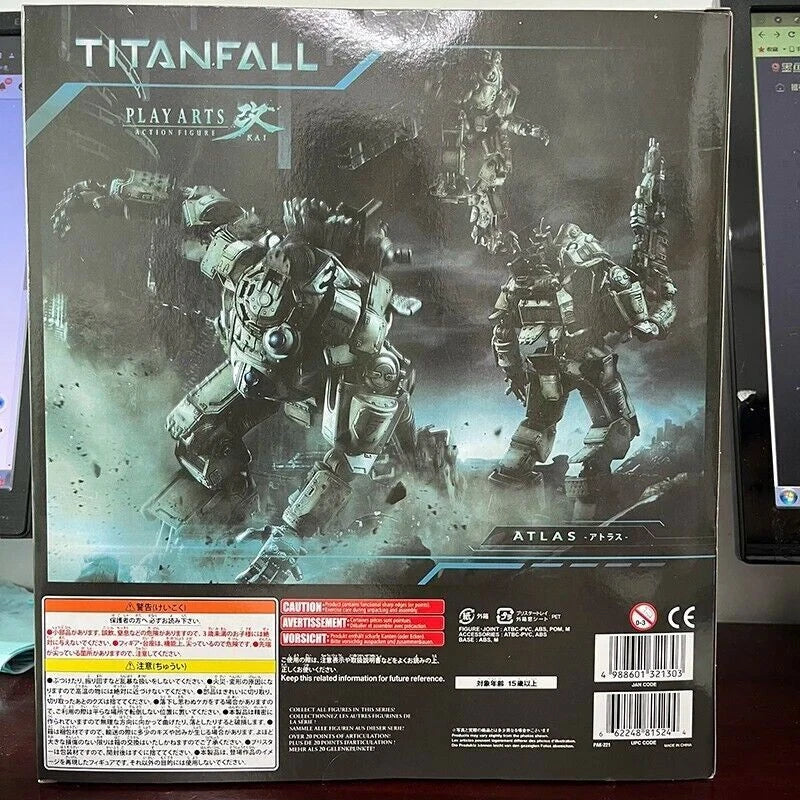 PLAY ARTS KAI Titanfall Atlas Articulated Action Figure 10" Model Game Toy Doll 07FC0E-D4 - KOEEK
