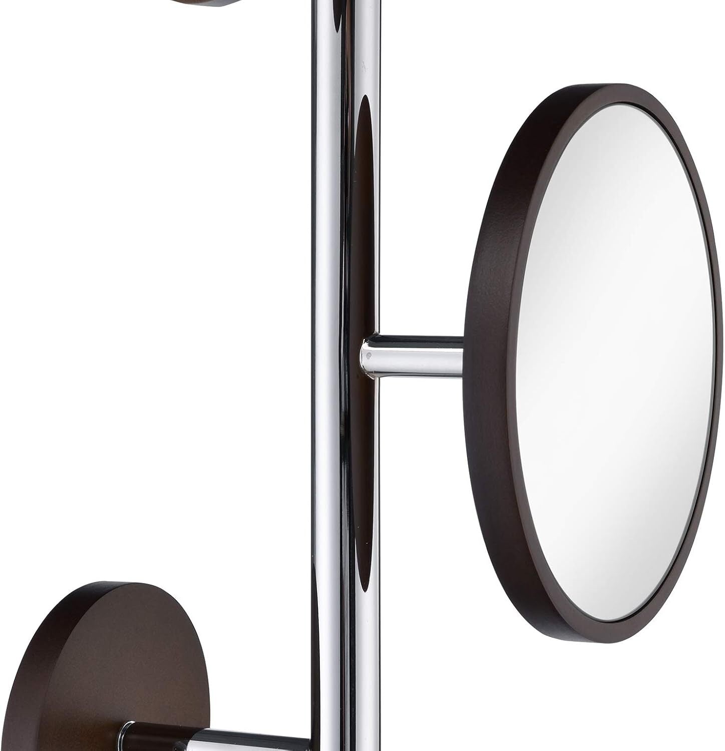 new Proman Products Milano Coat Rack with 7" mirror, Walnut PROMAN PRODUCTS - KOEEK