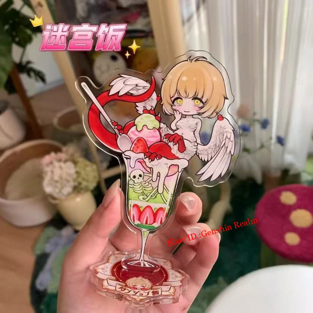 2Pcs/Set Delicious in Dungeon Falin Acrylic Desktop Stand Figure Collection Gift 07FC0E-D4 - KOEEK