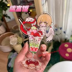 2Pcs/Set Delicious in Dungeon Falin Acrylic Desktop Stand Figure Collection Gift 07FC0E-D4 - KOEEK