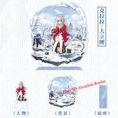 Anime Honkai: Star Rail Clara Acrylic Desktop Stand Figure Collection Decor 07FC0E-D4 - KOEEK