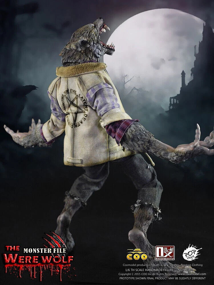 COOMODEL X OUZHIXIANG MF002 1/6 Monster File The Werewolf Figure Model IN STOCK COOMODEL_X_OUZHIXIANG - KOEEK