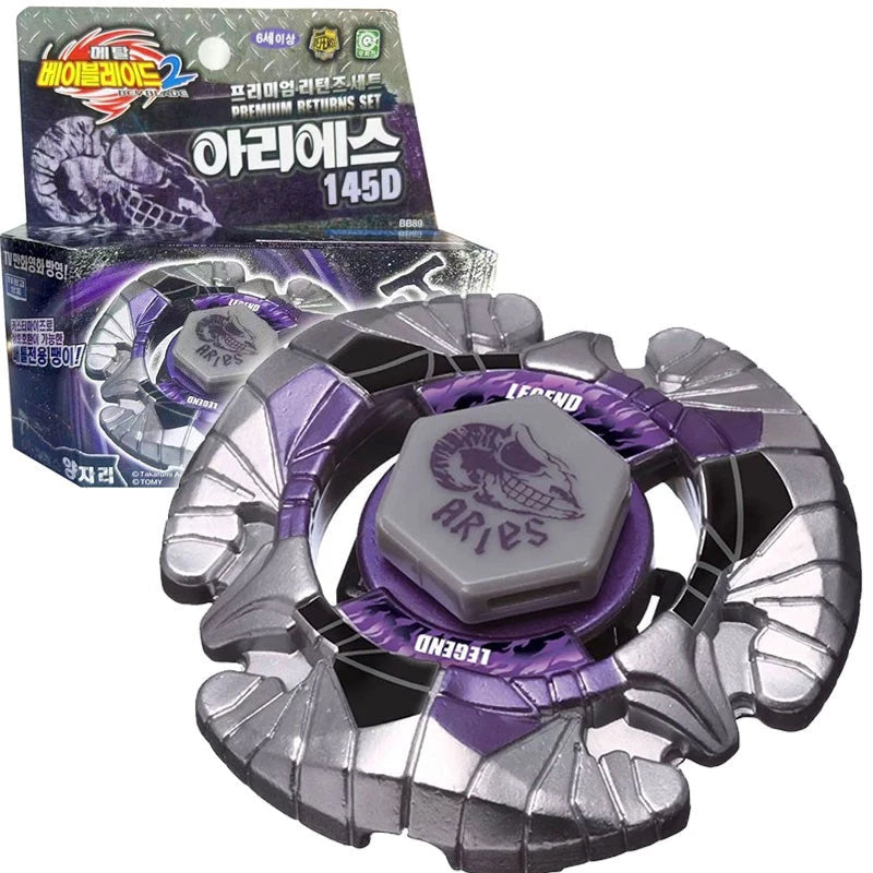 TAKARA TOMY Aries 145D Metal Beyblade Booster Laucnher BB89 Fusion Fury TAKARA - KOEEK