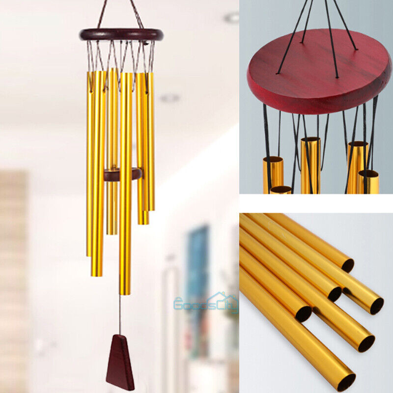 ny 31,5 tommer stor dyb resonans sindsro Metalklokke Wind Chime Udendørs Indendørs Decor