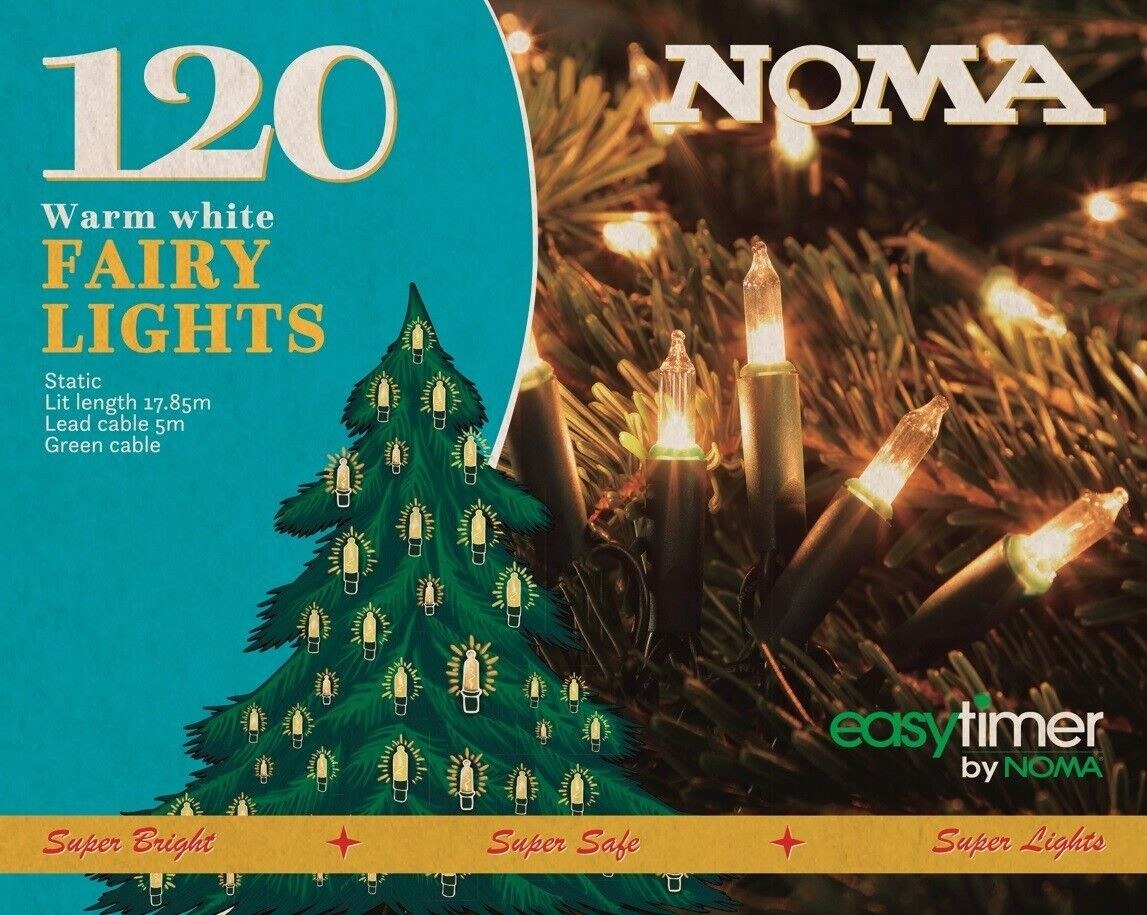 Noma Classic Style 120 LED Fairy Lights Warm/White NOMA - KOEEK