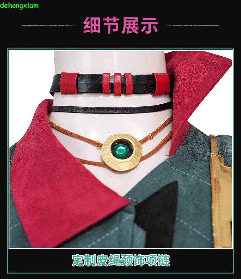 League Of Legends Arcane 2 Jinx Vest Pants Overalls Cosplay Costume Women Suit 07FC0E-D4 - KOEEK